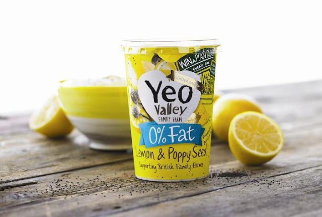 Yeo Valley Lemon and Poppy Seed 0% Fat Yogurt Yeo Valley Lemon and Poppy Seed 0% Fat Yogurt